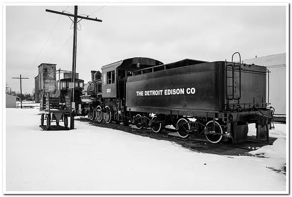 Detroit Edison #202 Steam Locomotive by SDNowakowski