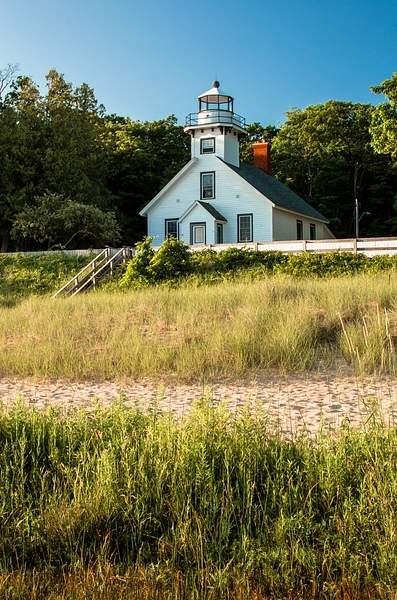 Old Mission Point Lighthouse (Lake Michigan) by...