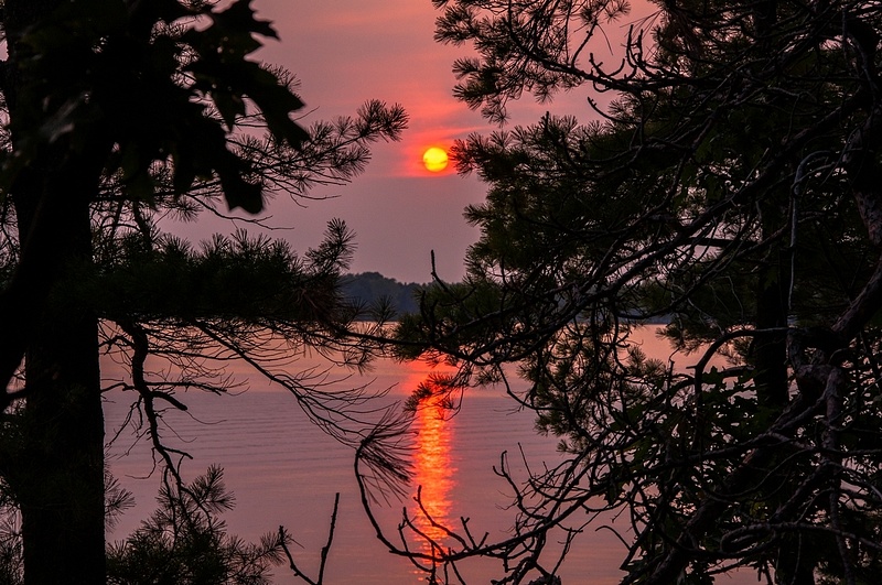 Sunset on Green Lake