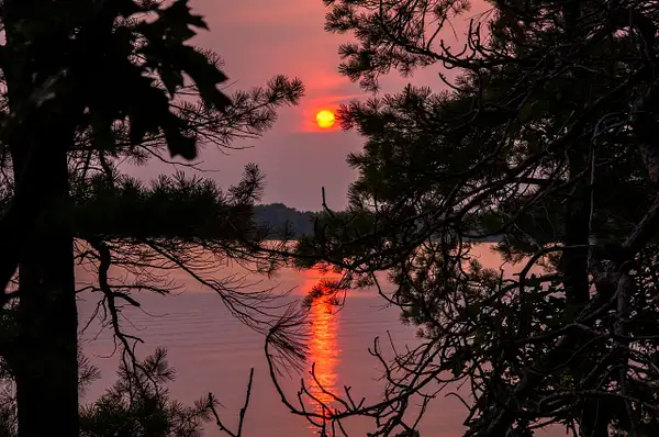Sunset on Green Lake by SDNowakowski
