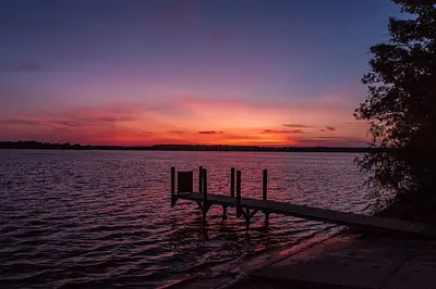 Green Lake Sunset Aug. 2014