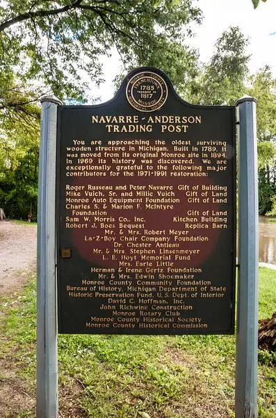 Raisin River & Navarre-Anderson Trading Post by...
