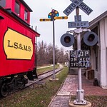 Saline RR Depot & Museum in late fall of 2014