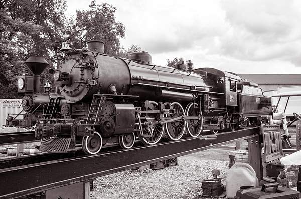 2014 Steam Railroading Inst. Summer Show in B&W by...