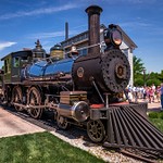 Henry Ford's #7 Steam Locomotive @ Green Field Village in Dearborn, Michigan