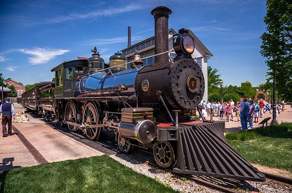 Henry Ford's #7 Steam Locomotive @ Green Field Village...