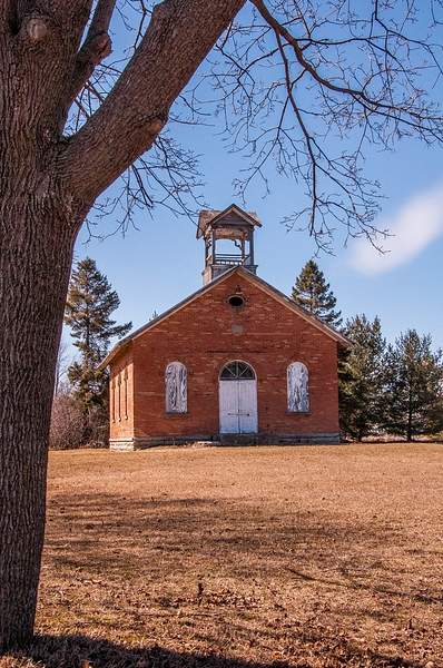 Old Whiteford Twp. School House March 2015 by...
