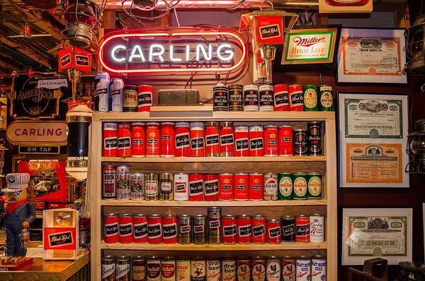 Carling Black Label Beer Can Collection by SDNowakowski