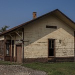 2015 Amasa Railroad Depot in Amasa, Michichigan in the Upper Peninsula
