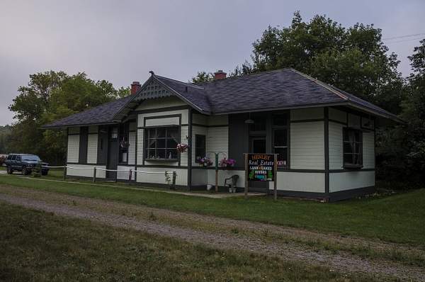 2015 Wolverine Railroad Depot in Wolverine, Michigan by...