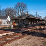 2015 St. Louis, Michigan Railroad Depot in early Nov.