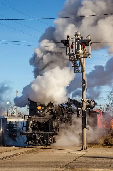 #1225 Steam Locomotive by SDNowakowski