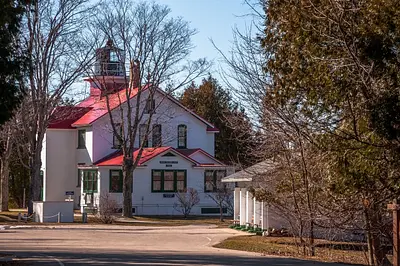 2016 Grand Traverse Lighthouse Museum in March