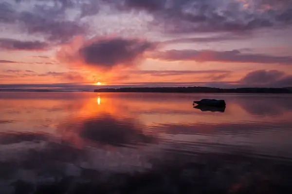 Sunrise on Duck Lake by SDNowakowski
