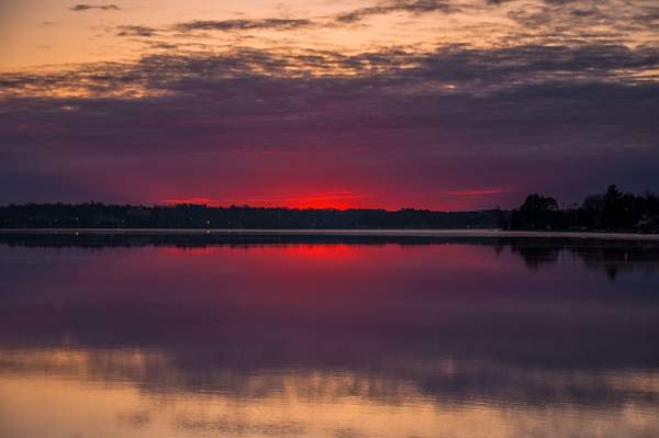 2016 Lake Cadillac Sunrise May by SDNowakowski
