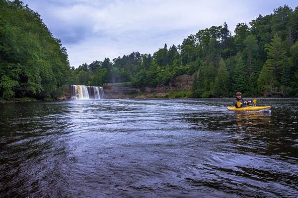 2016 Kayaking Below the Tahquamenon Upper Falls Aug. by...