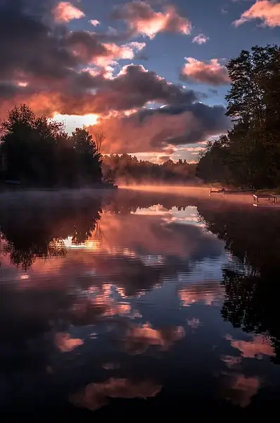 Foggy Sunrise by SDNowakowski