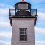 2016 Sand Point Lighthouse in Escanaba, Michigan in April
