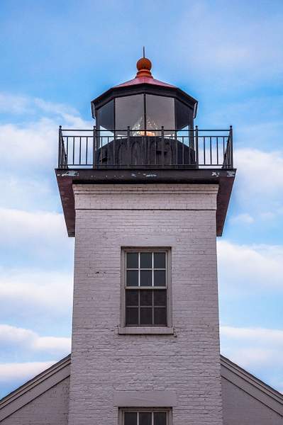 2016 Sand Point Lighthouse in Escanaba, Michigan in...