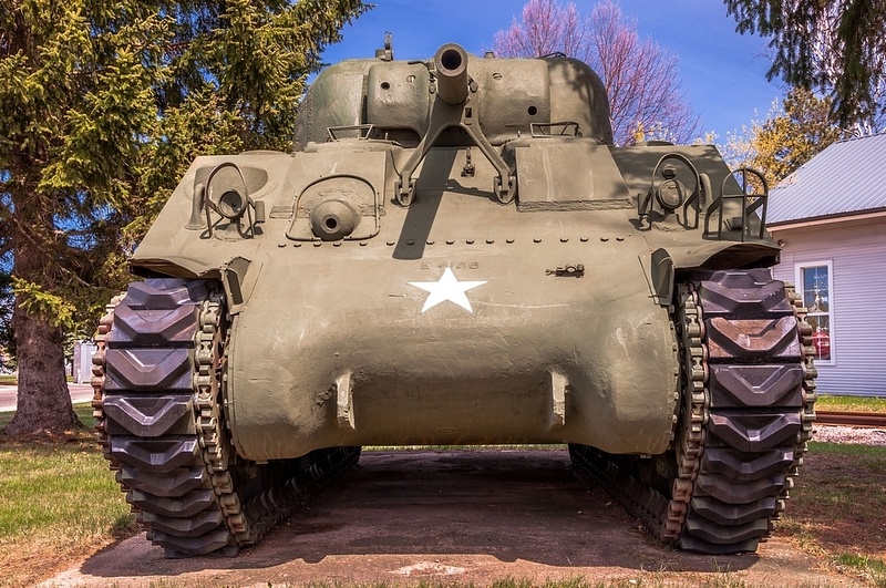 Old Tank Display