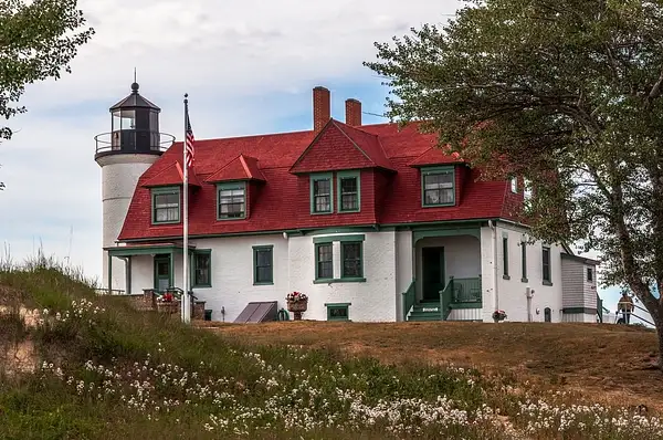 2016 Point Betsie Lighthouse in July by SDNowakowski