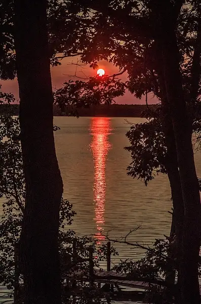 Sunset on Green Lake by SDNowakowski
