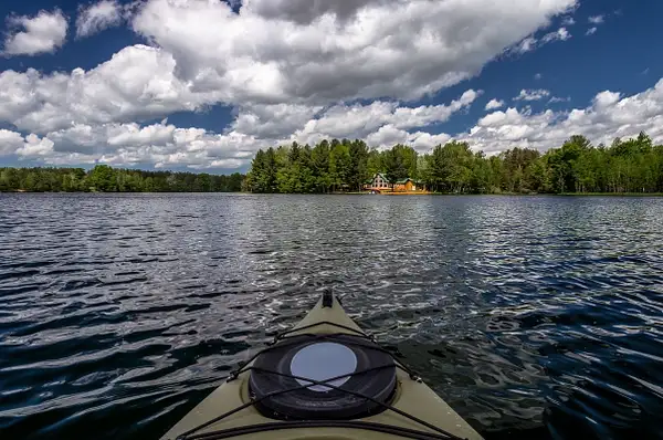 Kayaking Lake Gitchgumee by SDNowakowski