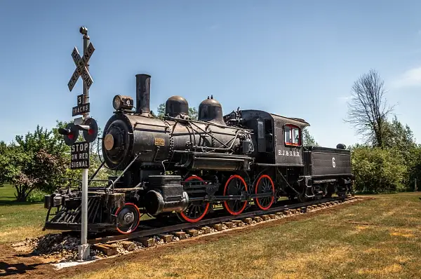 EJ&S #6 Steam Locomotive by SDNowakowski