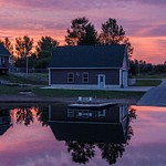 2017 Apartment Sunsets around Lake Gitchegumee in July