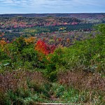2017 Dead Man's Hill Fall Colors overlooking the Jordan River Valley in October
