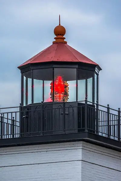 2017 Sand Point Lighthouse in Escanaba, Michigan in Oct....