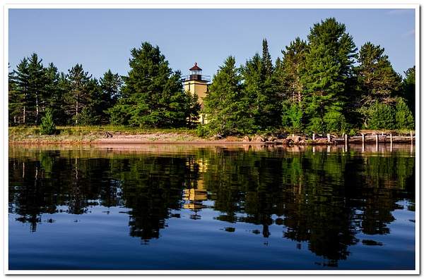 2013 Bete Grise Lighthouse on Keweenaw Peninsula in the...
