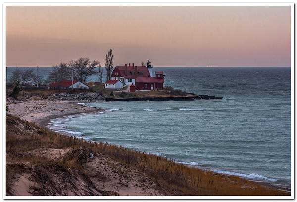 2017 Point Betsie Lighthouse December Sunrise by...