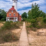 2017 AuSable Point Lighthouse - Pictured Rocks - August