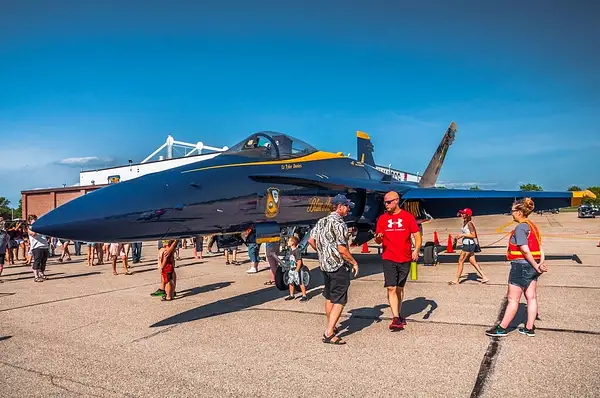 Open Ramp with The Blue Angels by SDNowakowski