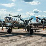 2018 B-17 Bomber Madras Maiden on Display at The Toledo Airport July 28th & 29th