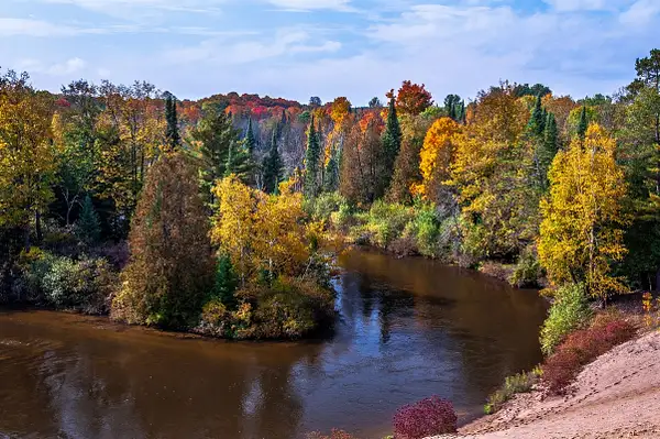 Fall Colors around the Manistee River by SDNowakowski