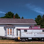 2018 Lincoln Railroad Depot on a nice Summer Day in July