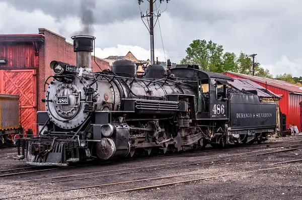 Durango & Silverton Steam Locomotive #486 by...