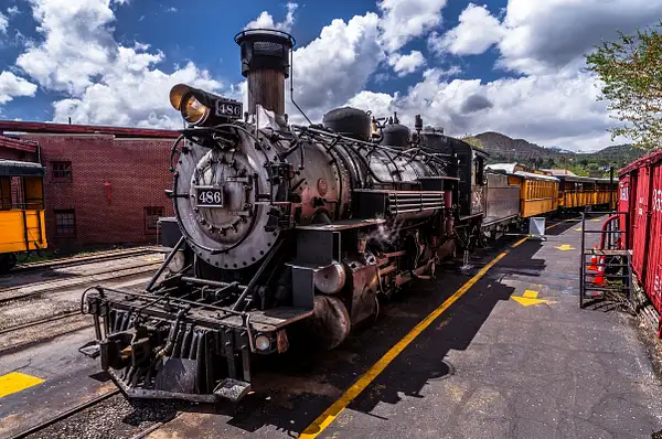 Durango & Silverton Steam Locomotive #486 by...