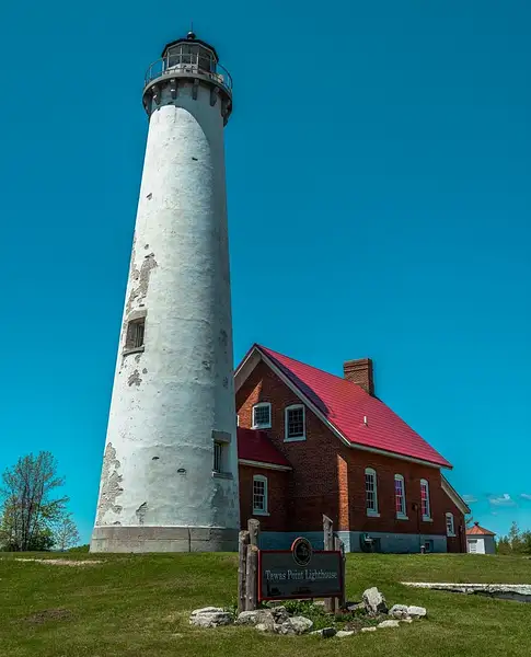 2019 Tawas Point Lighthouse on Lake Huron by...