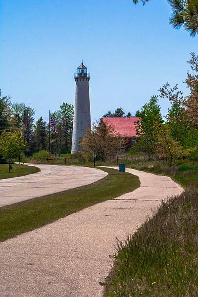 2019 Tawas Point Lighthouse on Lake Huron by SDNowakowski