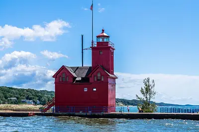 2019 Holland Channel Lighthouse (Big Red) in Holland, Michigan