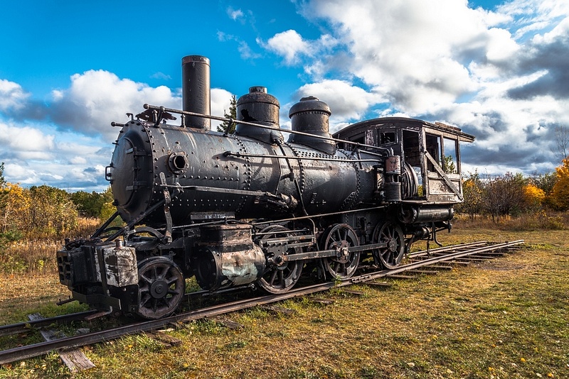 Quincy & Torch Lake #5 Steam Locomotive