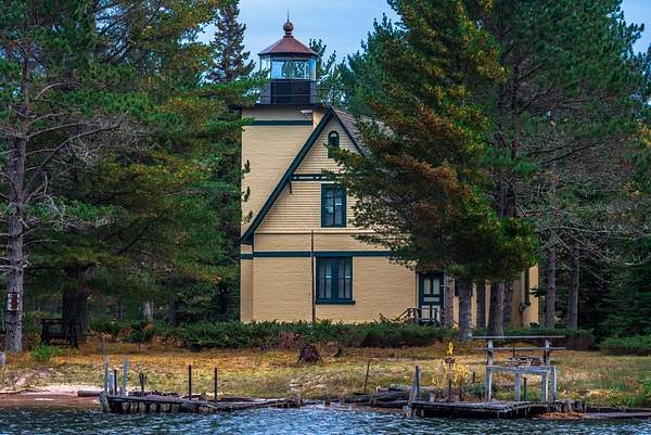 2019 Bete Grise Lighthouse Located on the Keweenaw...