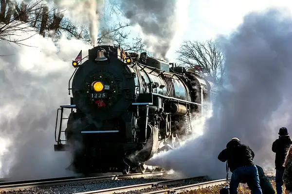 P&M #1225 Steam Locomotive by SDNowakowski