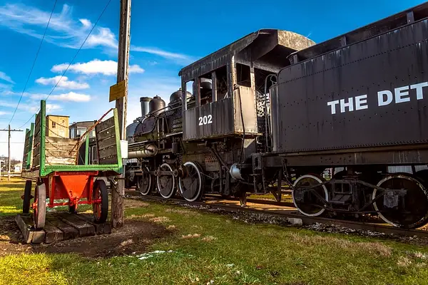 Detroit Edison 0-6-0 Steam Locomotive #202 by...