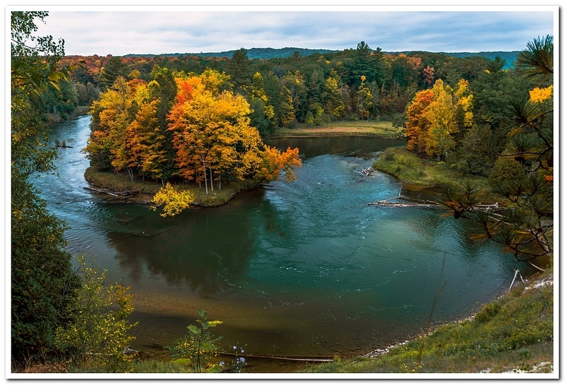 Fall Colors on the Manistee River