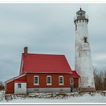 2021 Tawas Point Lighthouse in January