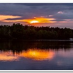 2020 Sunrise & Sunset Pictures on Lake Gitchegumee in Buckley, Michigan